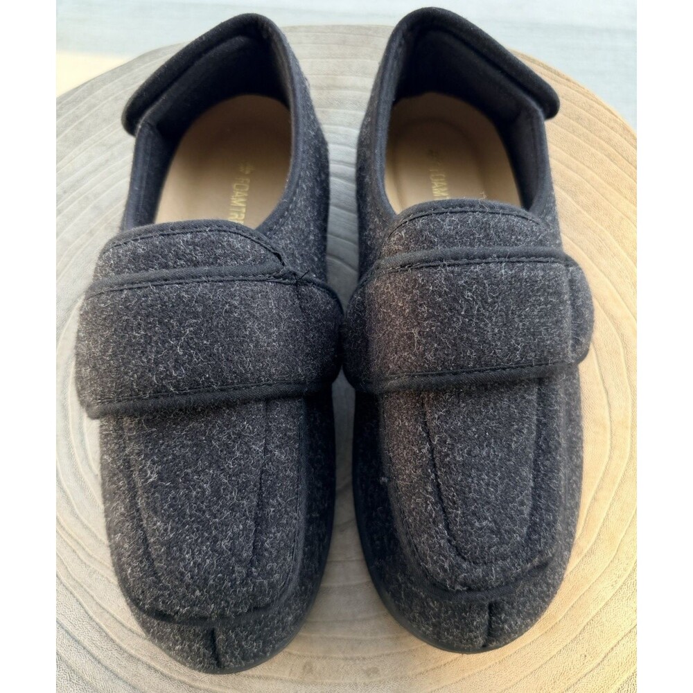Foamtreads Men's Extra-Depth Wool Slippers SZ 8